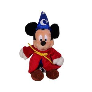 Disney Micky Mouse Dressed as Sorcerers Apprentice 12" Tall  Disneyland Resorts